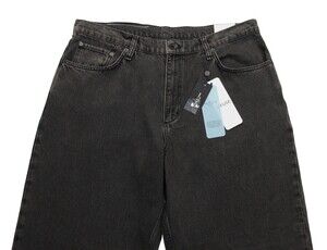 Rag & Bone RB Baggy Jeans Mens 36x32 Brown Black Authentic Rigid Relaxed Fit